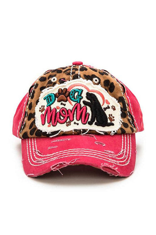 Dog Mom Vintage Cotton Cap