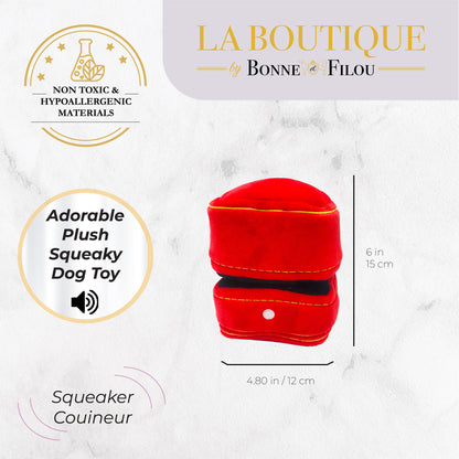 Diamond Engagement Ring Set Dog Plush Toy